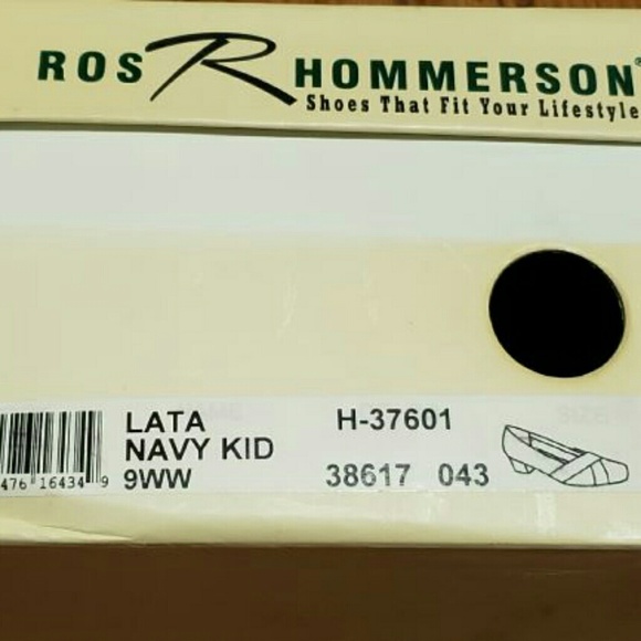 Fall Shoes 9WW Ros Hommerson Leather Pump - Picture 2 of 3